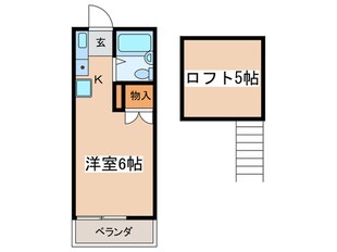 メイプルタウン吉野Ｂ棟の物件間取画像